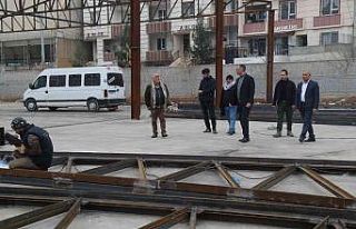 Eyyübiye’de çalışmalar yerinde incelendi