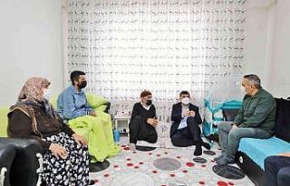 Fadıloğlu, Kurt’u evinde ziyaret etti