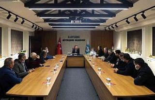 Felahiyeli muhtarlardan Başkan Büyükkılıç’a...