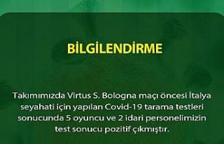 Frutti Extra Bursaspor’da 7 ismin Covid-19 testi...