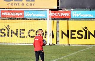 Galatasaray, Alanyaspor hazırlıklarını sürdürdü