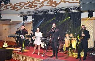 Gaziantepliler yeni yılda Grup Armoni ile çoştu