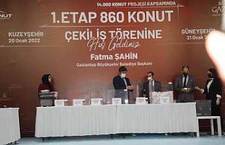 Gaziantep’te 14 bin konut projesinde ilk kuralar...
