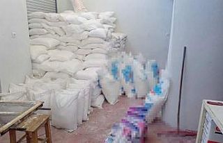 Gaziantep’te 16 ton kaçak deterjan ele geçirildi