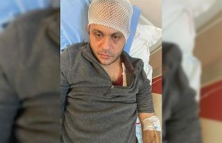 Gaziantep’te hasta yakınından doktora mermerli...