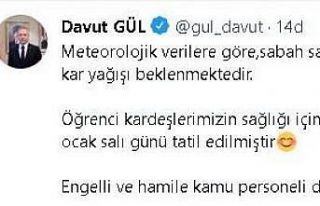 Gaziantep’te okullara kar tatili