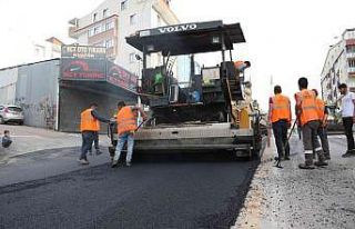 Gebze’ye 140 bin ton asfalt