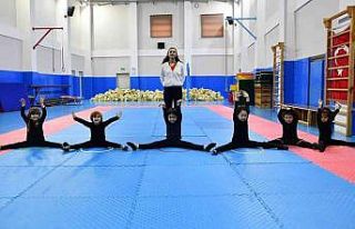 Geleceğin jimnastikçileri Tepebaşı’nda yetişiyor