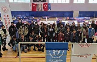 Gercüş’te ’Labirent Oryantiring Yarışması’...