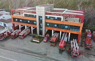 Giresun Belediyesi İtfaiye Müdürlüğü 2021 yılında...
