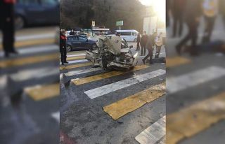 Giresun’da trafik kazası: 1 ölü,1 yaralı