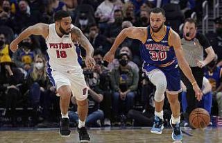 Golden State Warriors, Detroit’i mağlup etti