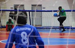 Görme engelli bireyler, Goalball Turnuvası’nda...