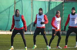 Göztepe’de Yeni Malatyaspor maçı hazırlıkları...