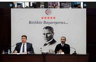 GTO’da yılın ilk meclis toplantısı online yapıldı