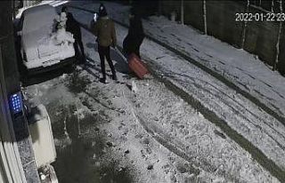 Gülümseten kardan adam hırsızlığı