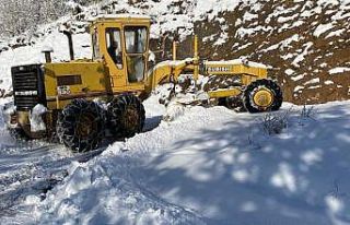 Gümüşhane’de kapalı köy yolları açılıyor