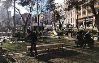 Güneşli havayı gören Bilecikliler kendini dışarı...