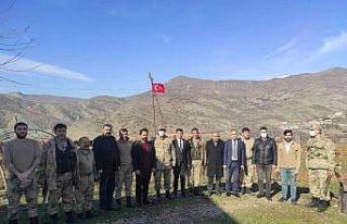 Güvenlik Köy Korucularına şehit yakınları ve...