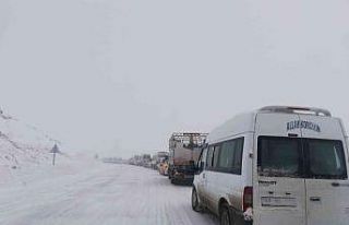 Güzeldere Geçidi’nde zor anlar
