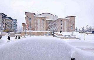 Hakkari kara gömüldü