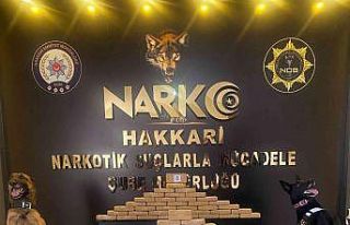 Hakkari’de 53 kilo 200 gram eroin ele geçirildi