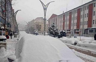 Hakkari’de kar yağışı etkisini sürdürüyor