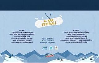 Hakkâri 4. Kar Festivali başlıyor