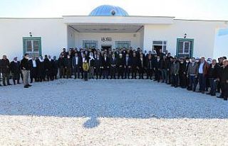 Haliliye’de caminin açılışı dualarla yapıldı