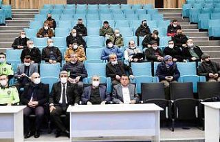 Halk otobüsçülerine trafik ve halkla ilişkiler...