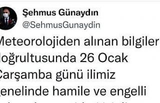 Hamile ve engelli çalışanlar yarın izinli
