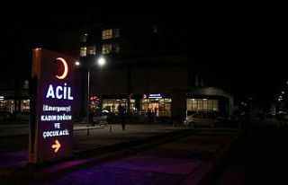 Hastanede gergin anlar, güçlükle sakinleştirilebildi