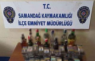 Hatay’da işyerinden alkol ve sigara çalan şüpheli...