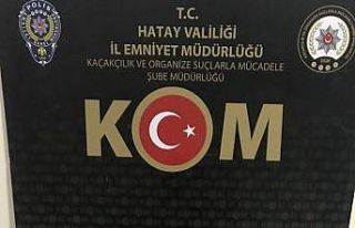 Hatay’da ruhsatsız silah ele geçirildi