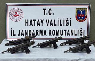 Hatay’da silah kaçakçılığı operasyonu