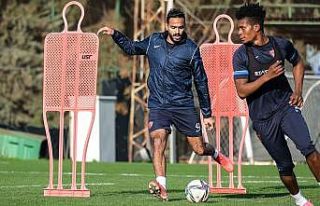 Hatayspor, Galatasaray maçı hazırlıklarını devam...