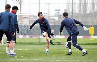 Hatayspor, Kayserispor karşılaşmasının hazırlıklarını...