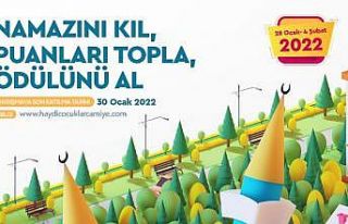 “Haydi Çocuklar Camiye” yarışmasının kayıtları...