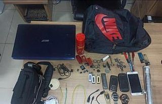 Hırsızı; şüpheli hareketleri ele verdi