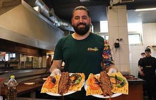 "İki yüzlü kebabın" ünü sınırları...