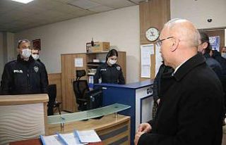 İl Emniyet Müdürü, yılbaşı denetimlerini yerinde...