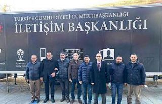 İletişim Başkanlığı dijital tırı Alaplı’da