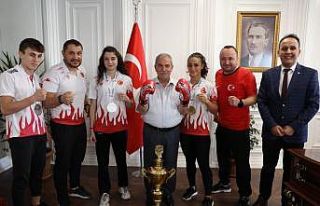 İlkadım’ın kick boksçuları Ordu’dan 14 madalyayla...