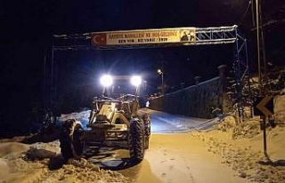 İnegöl’de kapalı köy yolu yok