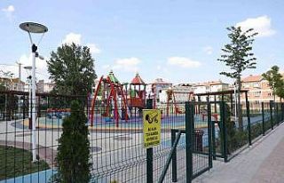 İnegöl’de parklar artık daha güvenli
