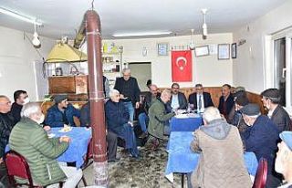 İnönü’de mahalle ziyaretleri tüm hızıyla sürüyor