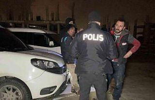 İnşaattan demir çalan şüphelinin pes dedirten...