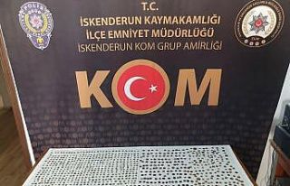 İskenderun’da tarihi eser kaçakçılığı operasyonu