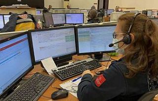 Isparta’da 112 Acil Çağrı Merkezi, 2021 yılında...
