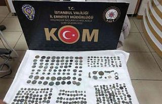 İstanbul’da 762 tarihi eser ele geçirildi